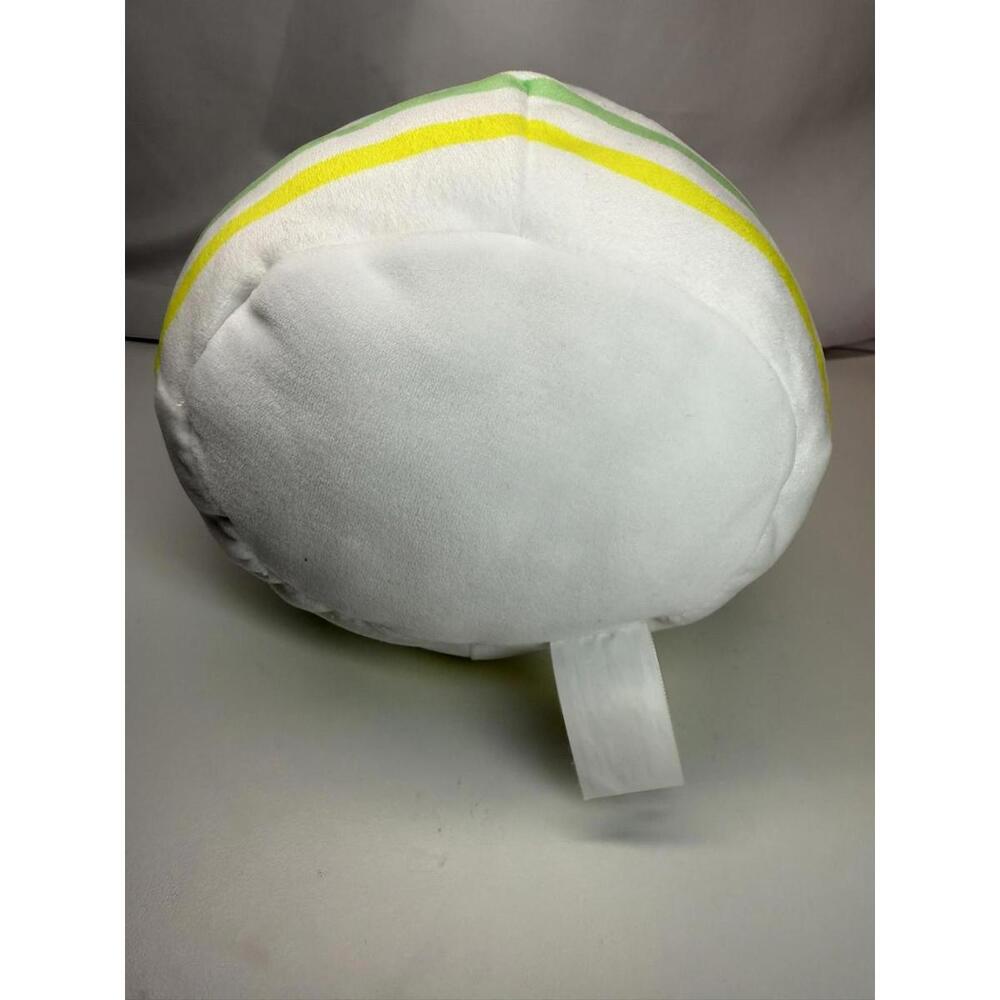8" Squishmallows Lupi the Cereal Bowl Plush With Spoon White Pastel Stripes - Picture 5 of 7